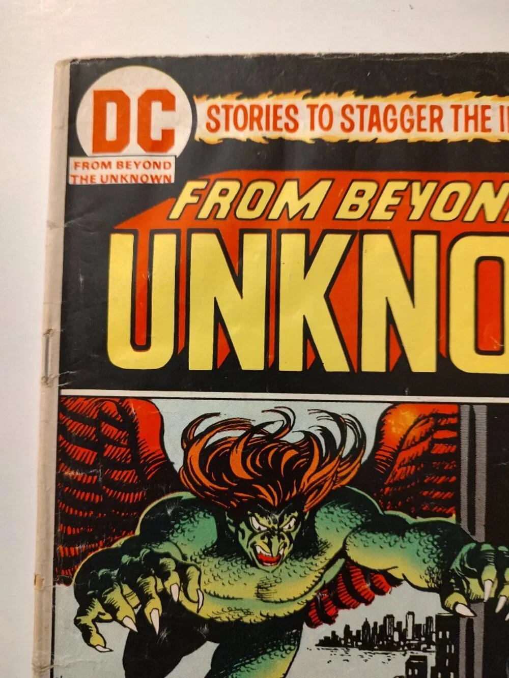 FROM BEYOND THE UNKNOWN # 24 Cover by Nick Cardy By Gardner Fox Otto Binder